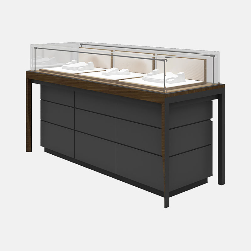 Деревянная витрина для ювелирных изделий