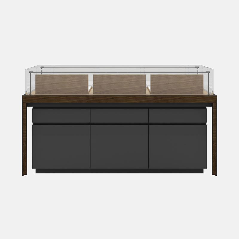 Деревянная витрина для ювелирных изделий